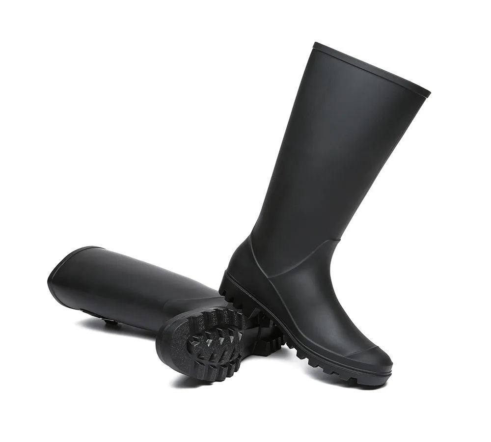 Rainboots ,Tall Gumboots Women Veronica With Wool Insoles