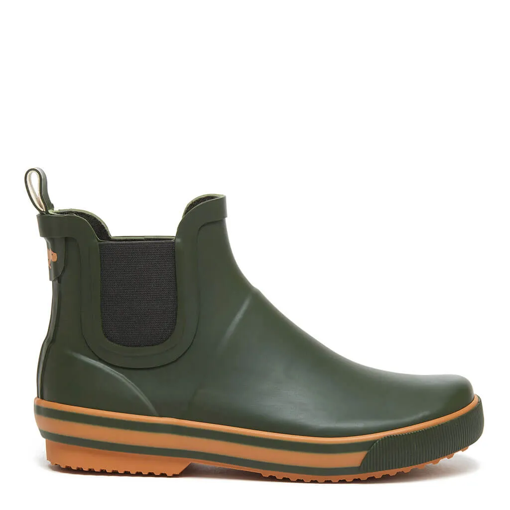 Rainbow Green Rain Bootie