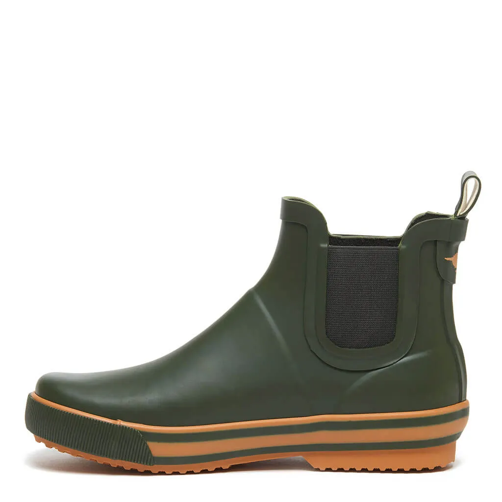 Rainbow Green Rain Bootie