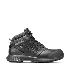 Reaxion Composite-Toe Waterproof Work Boot Black