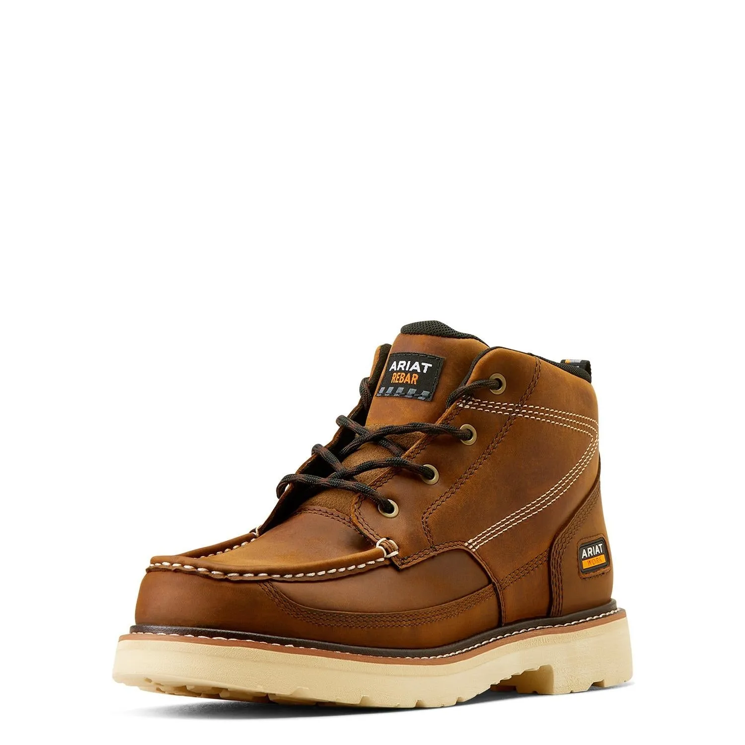 Rebar Lift Chukka Work Boot Distressed Brown