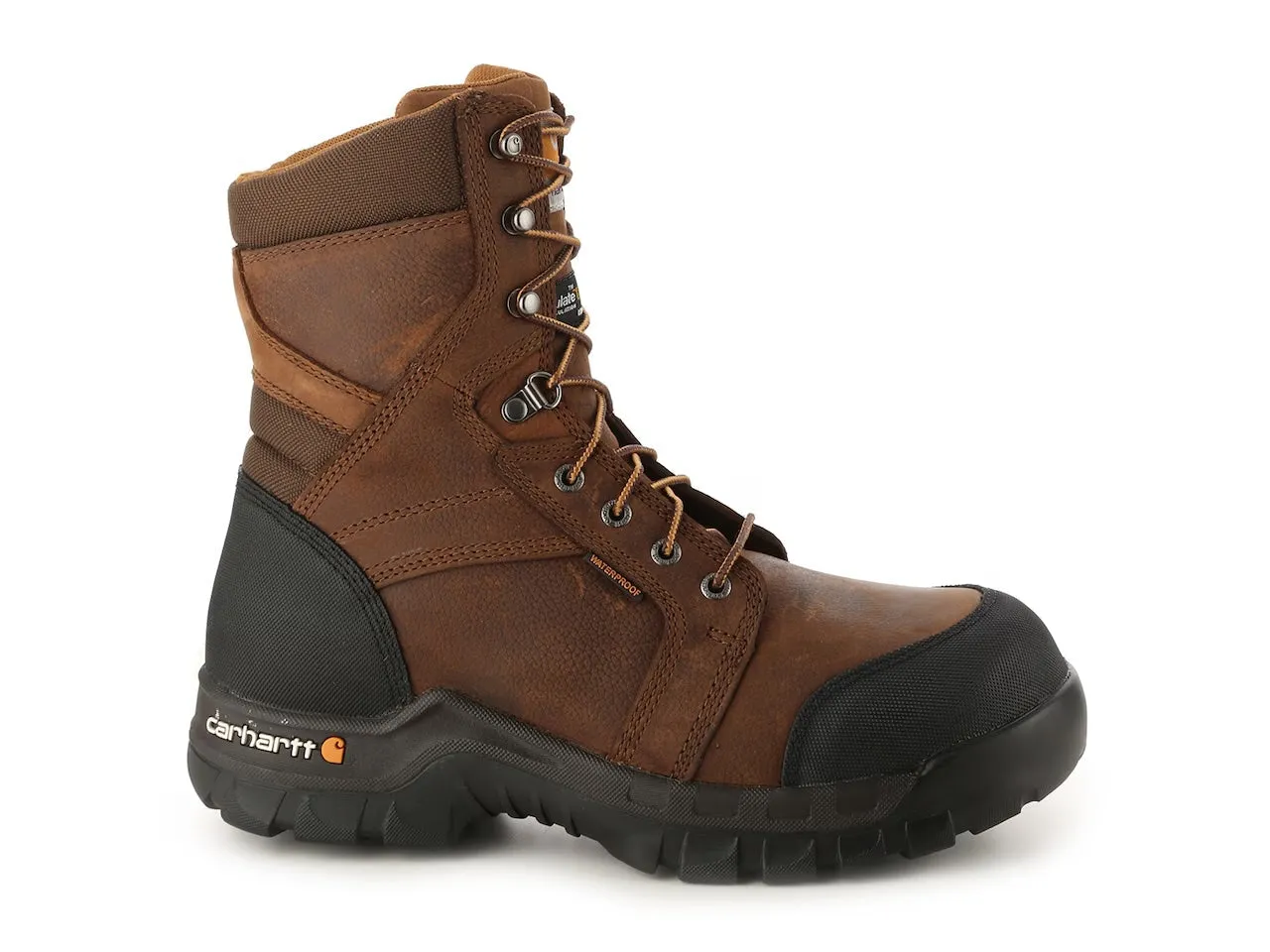 Rugged Flex Wp Ins. 8" Composite Toe Brown Work Boot