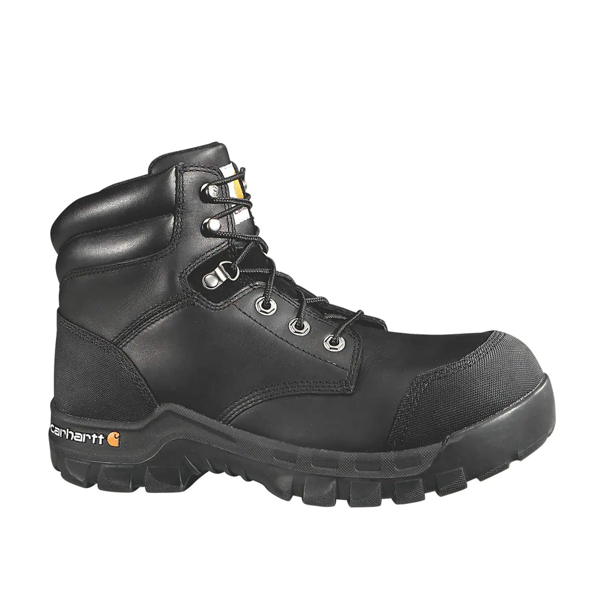 Rugged Flex Wp Pr 6" Composite Toe Black Work Boot