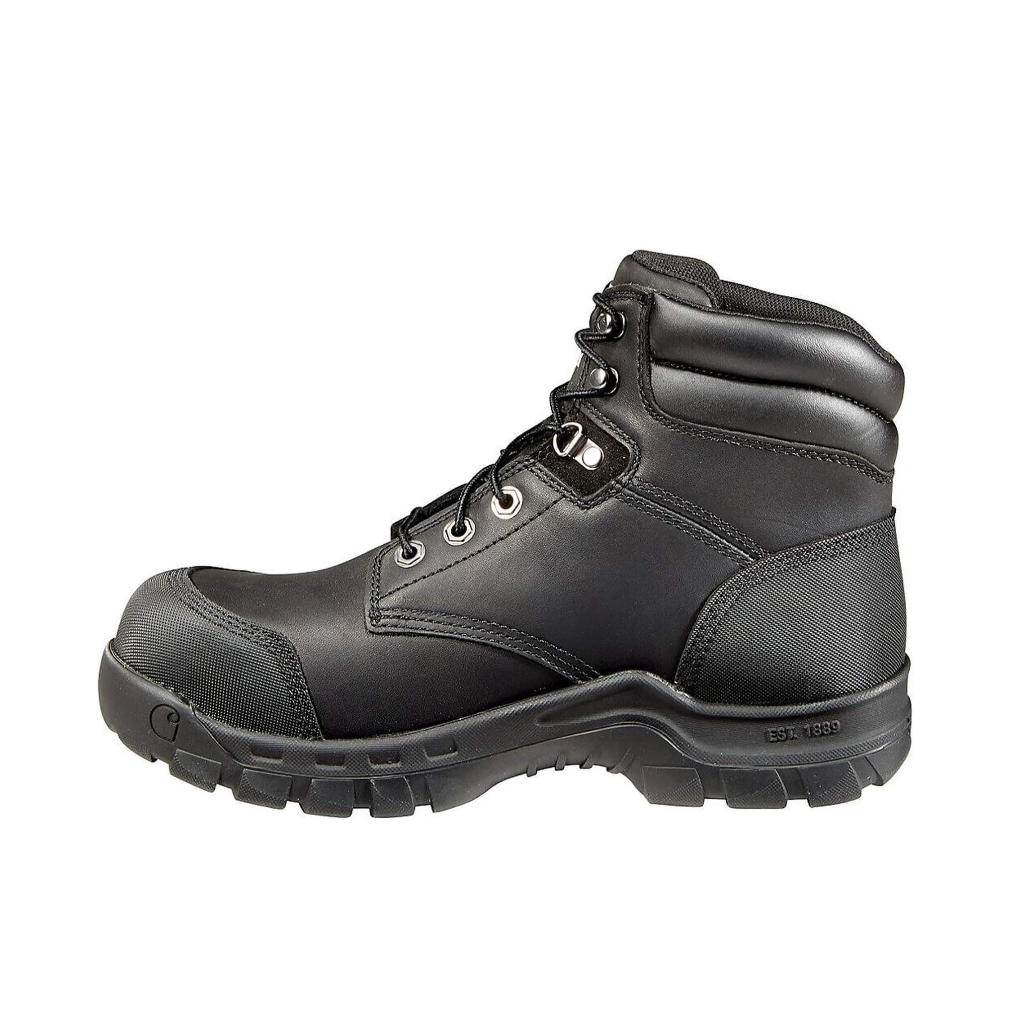 Rugged Flex Wp Pr 6" Composite Toe Black Work Boot