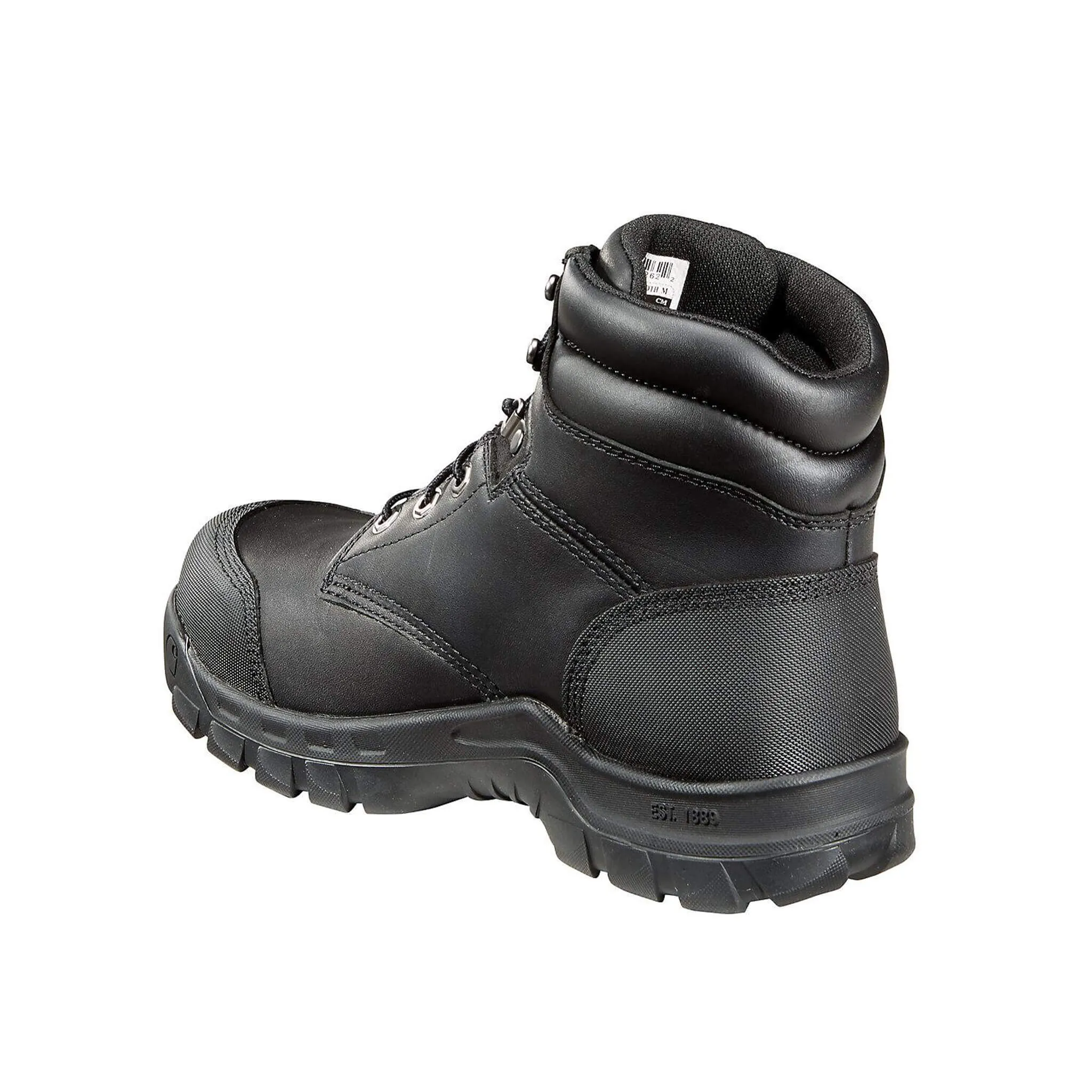 Rugged Flex Wp Pr 6" Composite Toe Black Work Boot