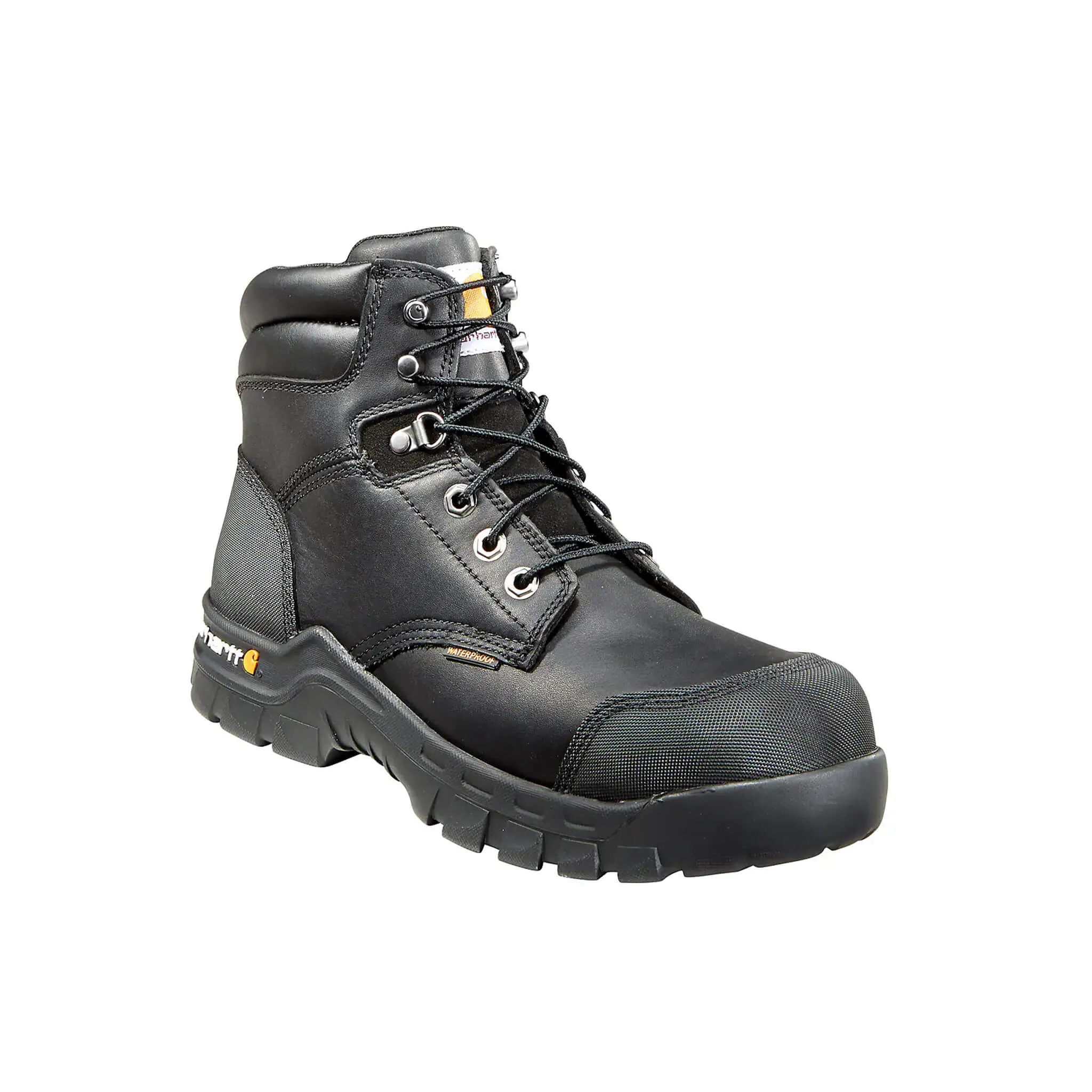 Rugged Flex Wp Pr 6" Composite Toe Black Work Boot