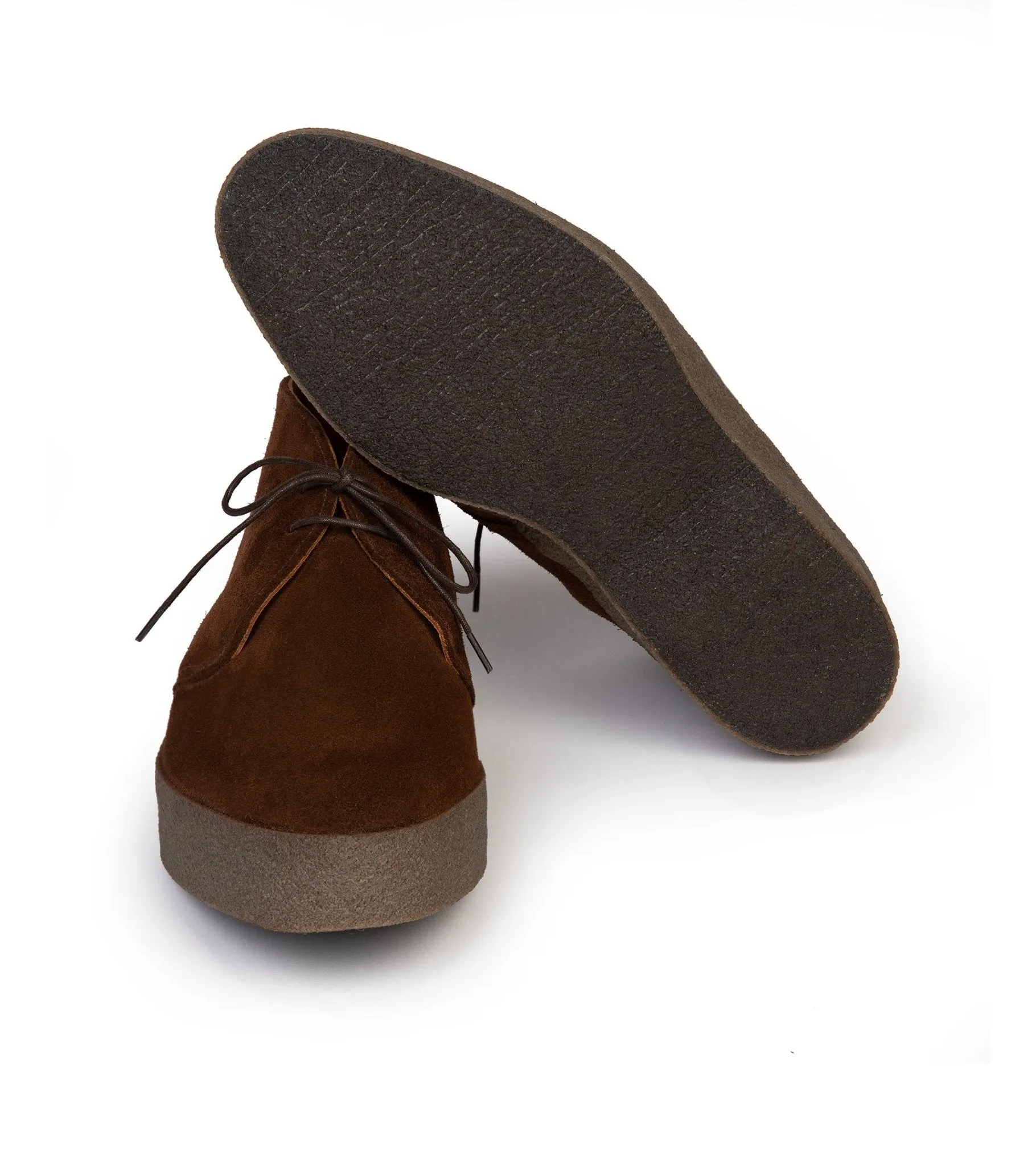 Sanders Hi-Top Suede Chukka Boot: Polo Snuff