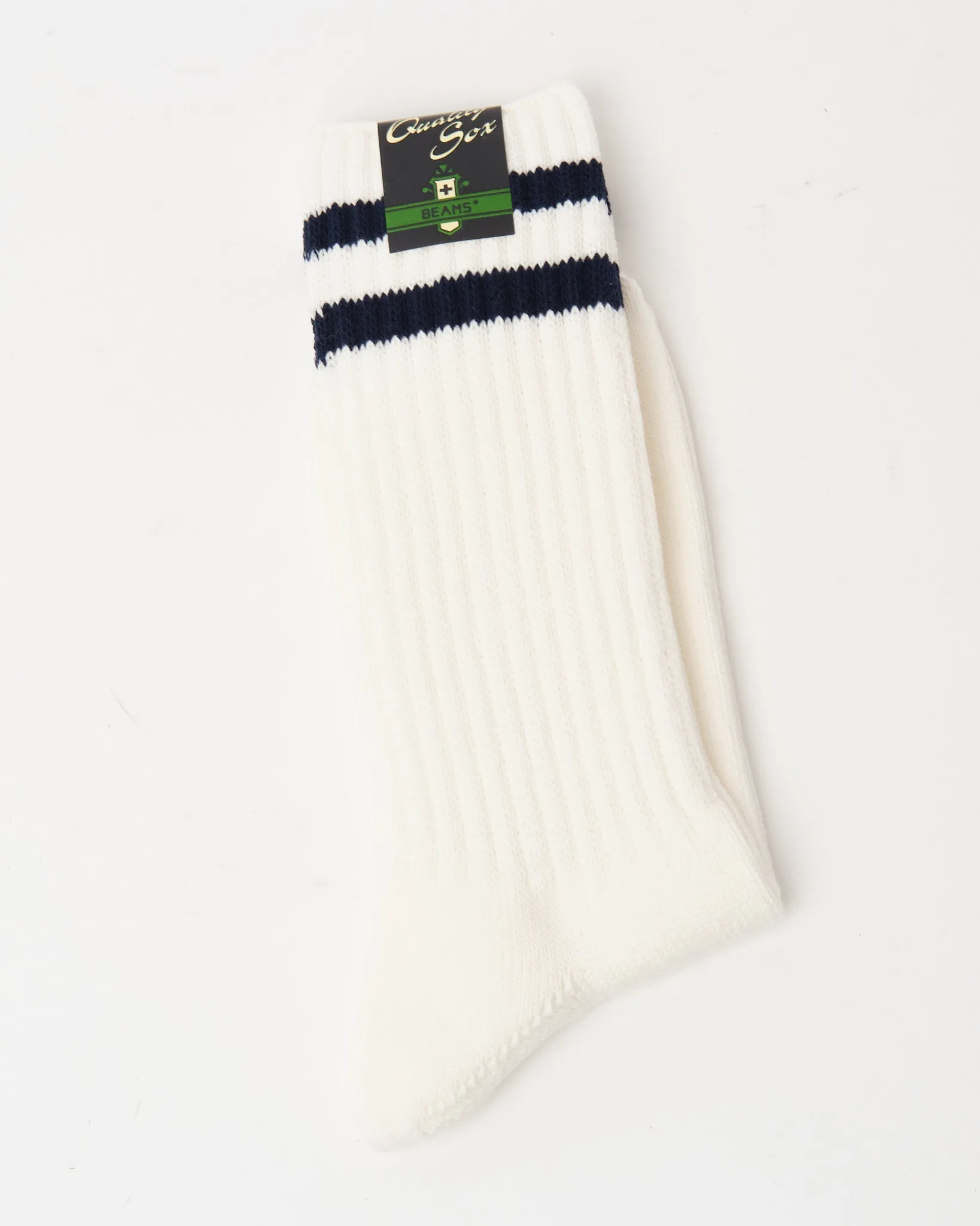 Schoolboy Socks White Navy