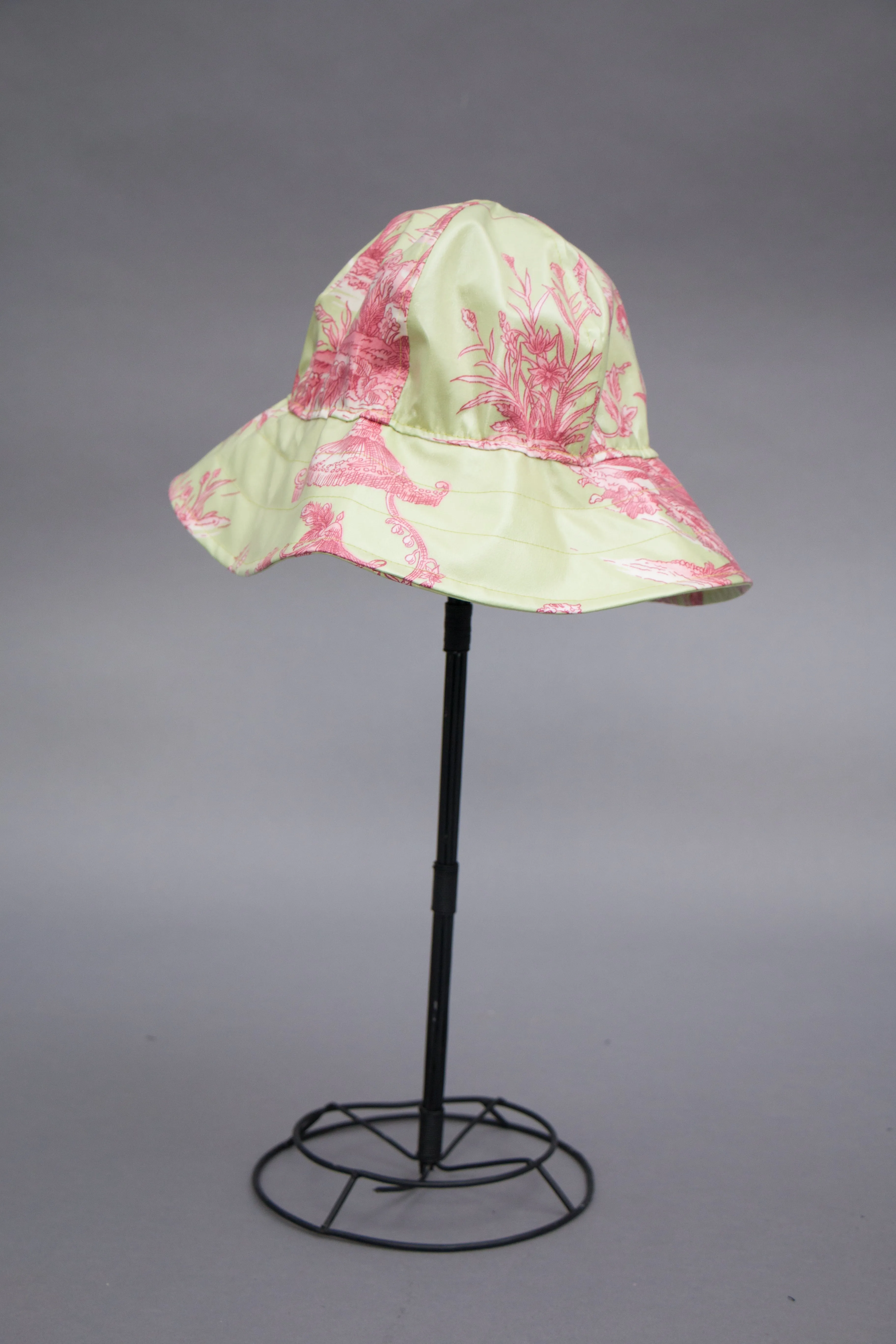 *Shanghai Toile Unlined Rain Hat $45 (RH 0814C)