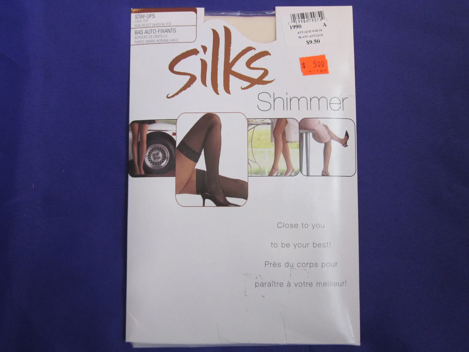 SILKS SHIMMER STAY-UPS