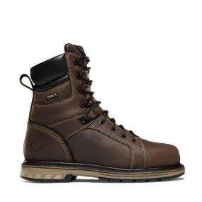 Steel Yard 8 Inch Steel-Toe 400G Work Boot Brown