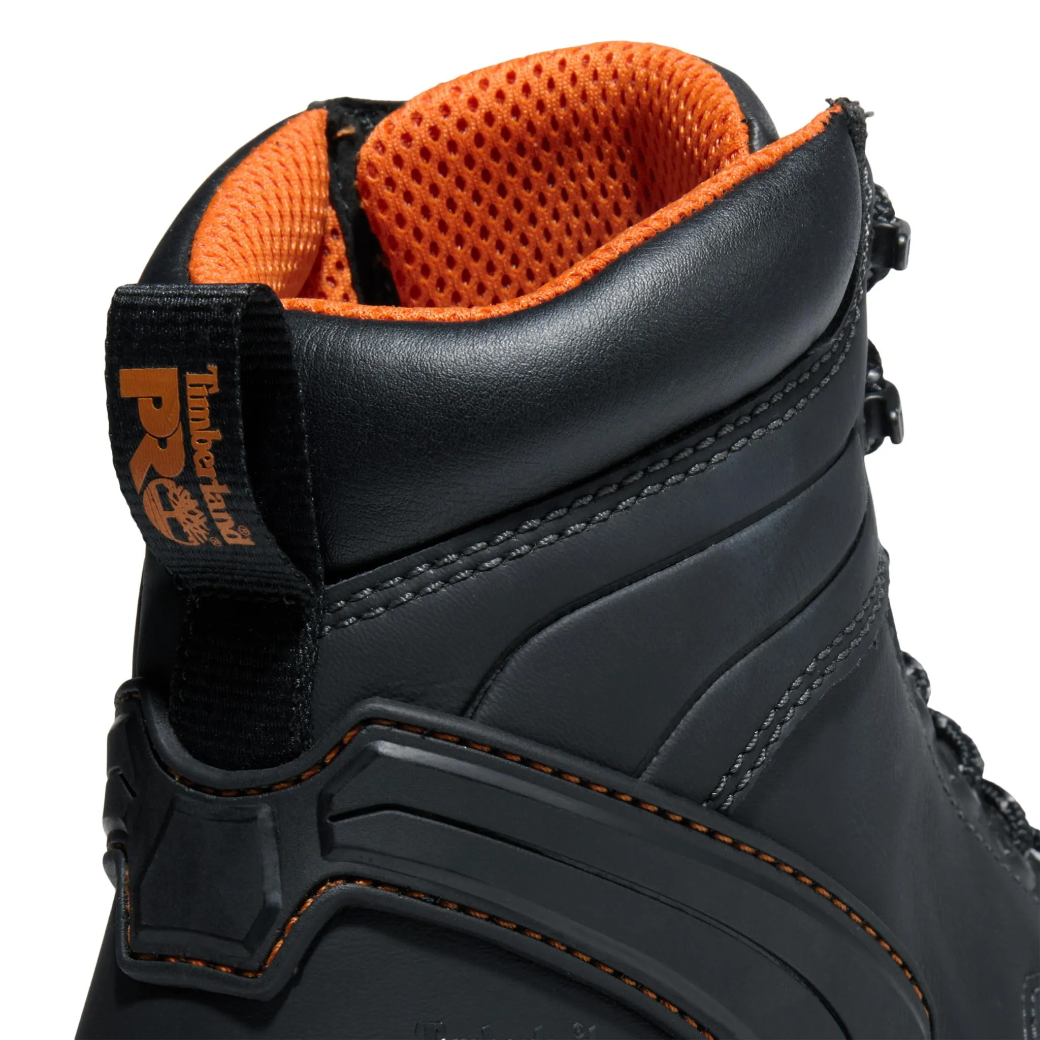 Stockdale 6 Inch Alloy-Toe Work Boot Black