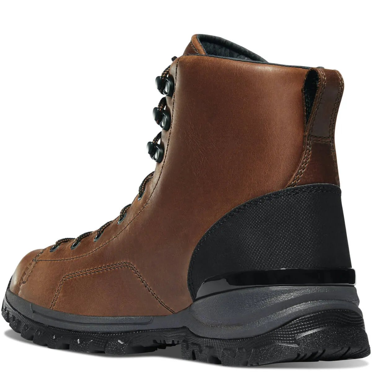 Stronghold 6 Inch Composite-Toe NMT Waterproof Work Boot Dark Brown