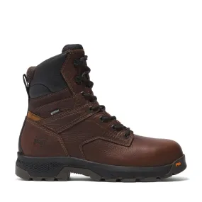 Titan Ev 8 Inch Composite-Toe Waterproof Work Boot Brown