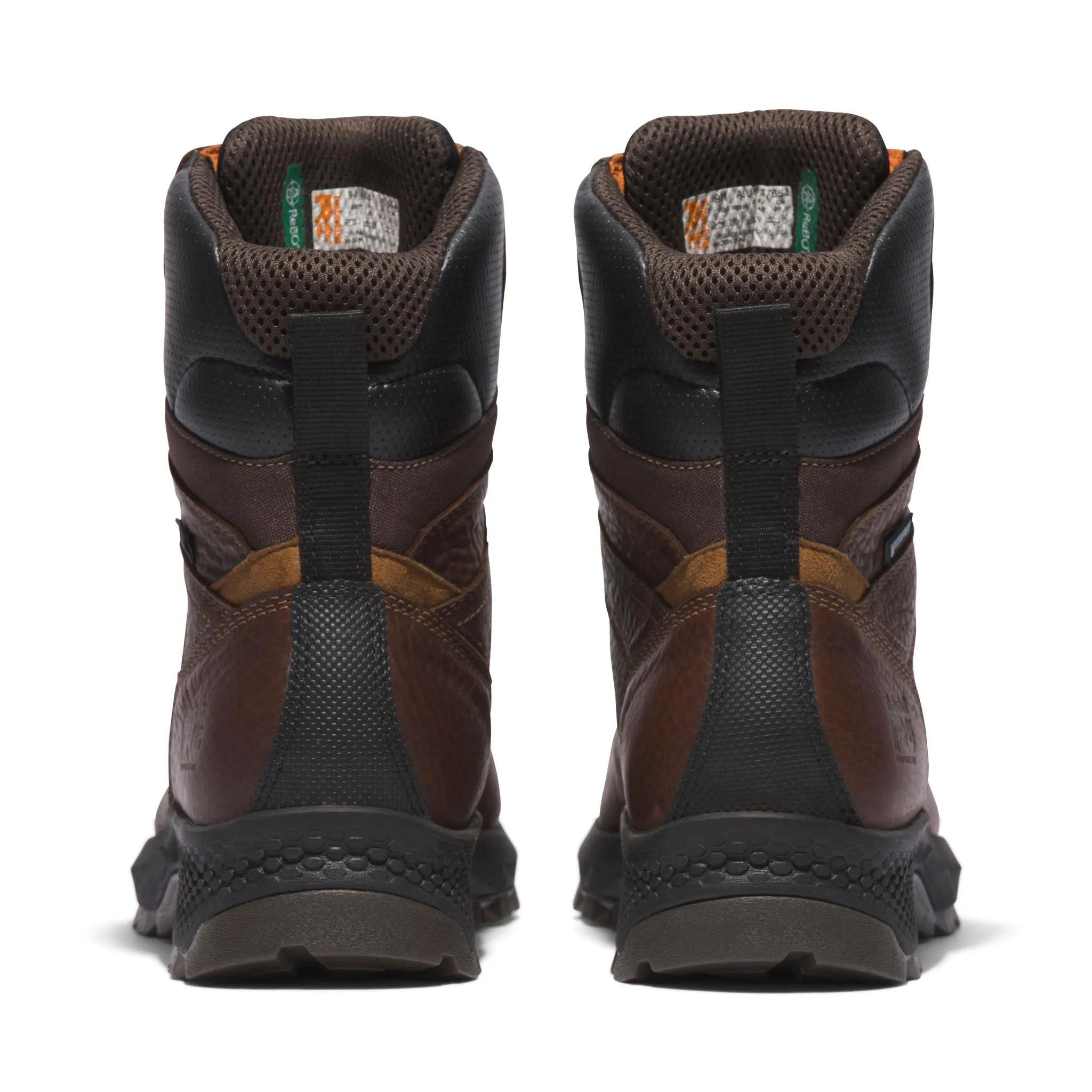 Titan Ev 8 Inch Composite-Toe Waterproof Work Boot Brown