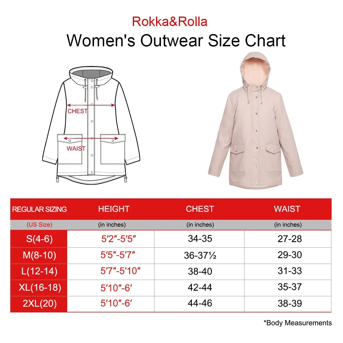 Women's Waterproof Rubber Slicker Rain Jacket