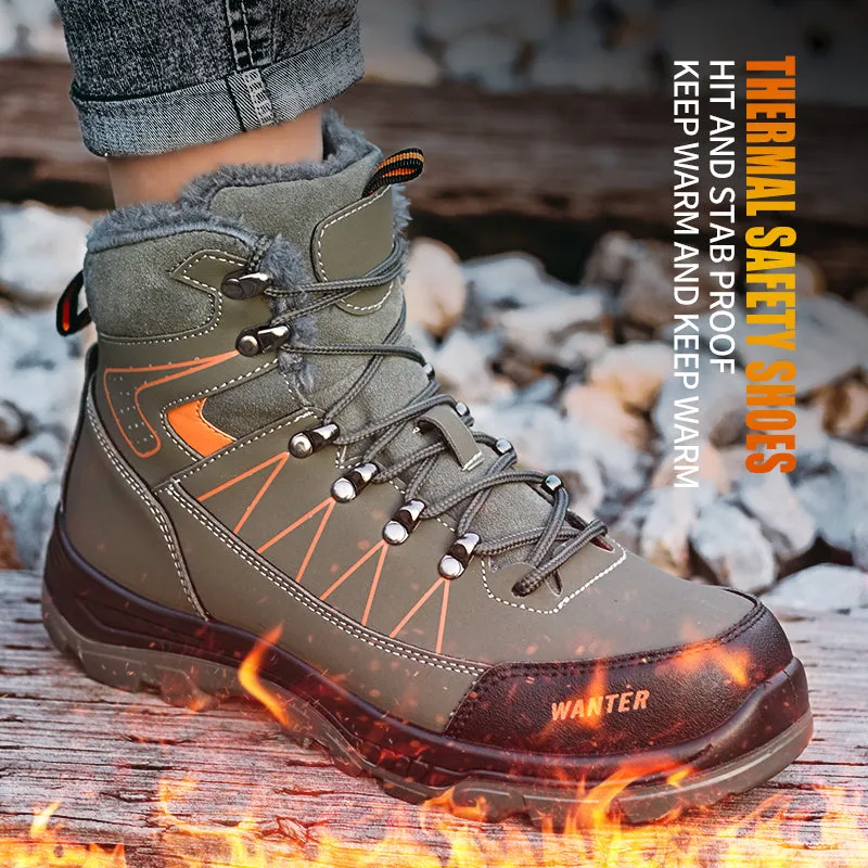 YSK 608-2: Winter Steel Toe Boots (added velvet for extra warmth)